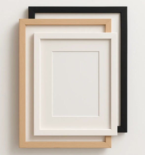 “Hiša Prioritet” – Okvirjen poster (z besedami)