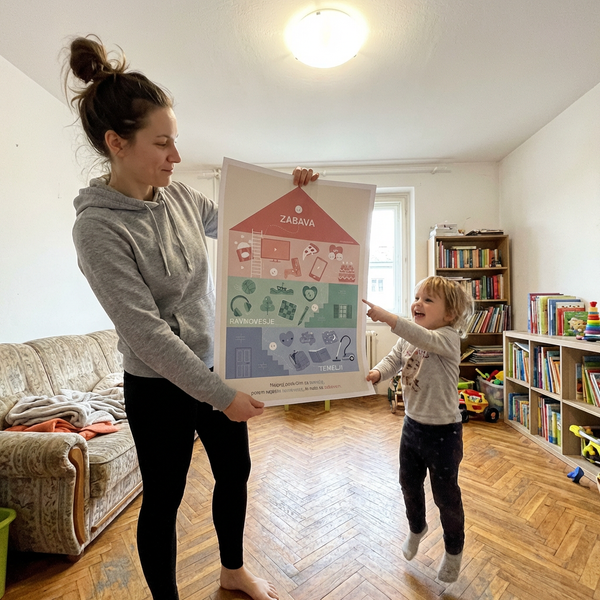 Kupila sem “za otroka”… pa sem na koncu jaz najbolj navdušena.
Res sem bila skeptična, ker moj ma...