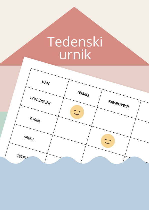 "Tedenski urnik" - Digital